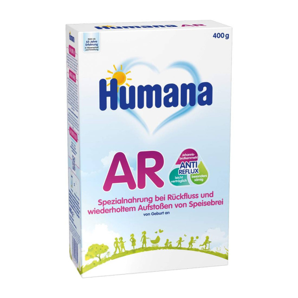 Молочная сухая смесь Humana AR Expert 400g FS антирефлюксная, с рождения, 400 г